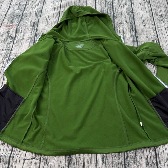 Tactical 5.11 Jacket Womens X-Large Hoodie Green Full Zip Soft-shell Athletic - Picture 3 of 11
